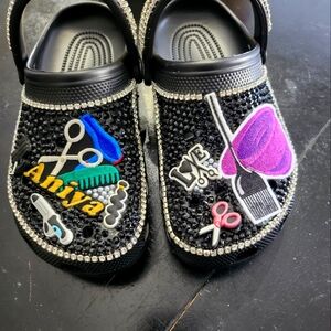 Custom bling crocs